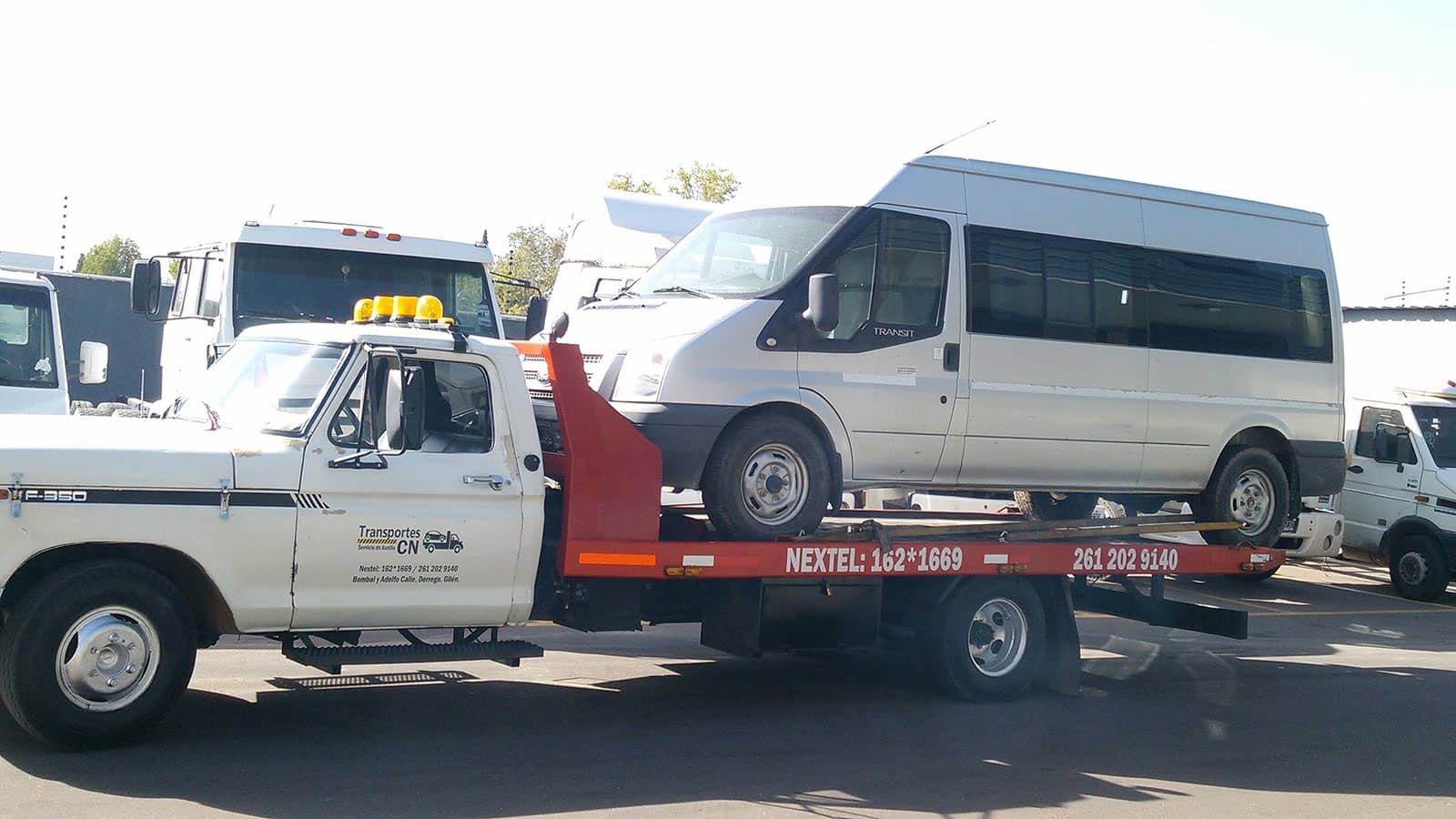 trayectoria-2 Grúa en Mendoza trasladando traffic.